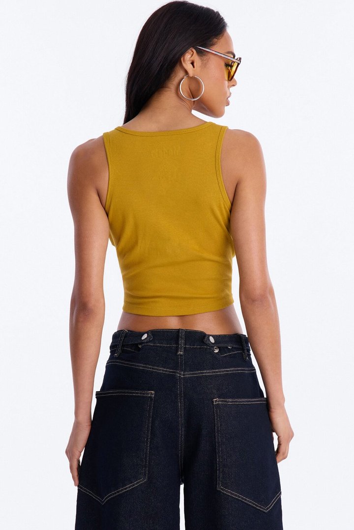 Modelo Collection Tank Top - Mustard