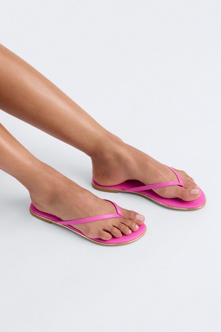 Mimi Flip Flops - HotPink