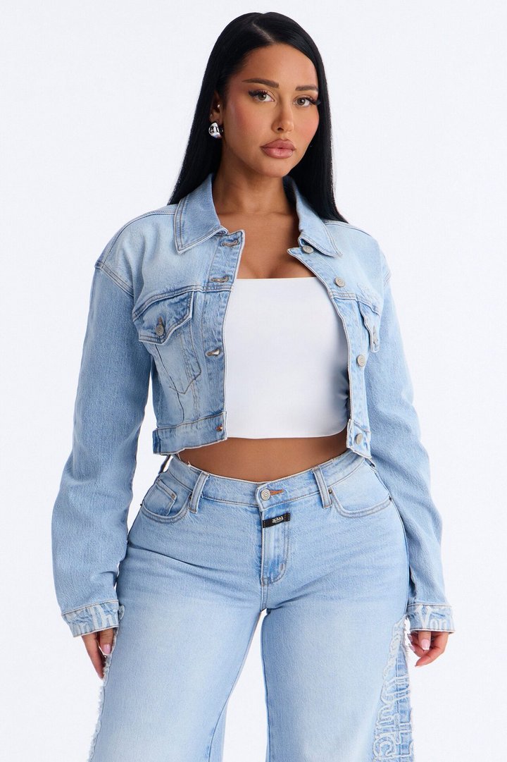 Von Dutch Trucker Denim Jacket - Light Wash