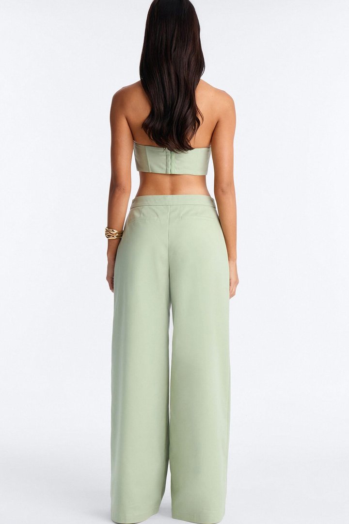 Nyxie Trouser Pant Set - Sage
