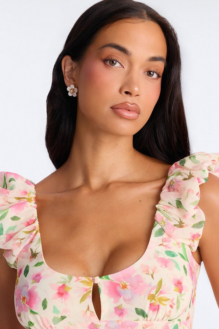 Femme Garden Party 3 Pair Earring Set - Gold/combo