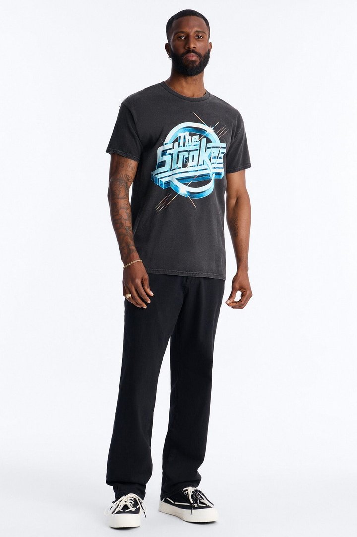 The Strokes Tour 2004 Short Sleeve Tee - Black
