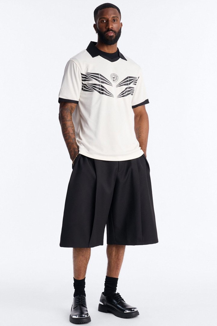 SWDR Johnny Collar Polo - Off White