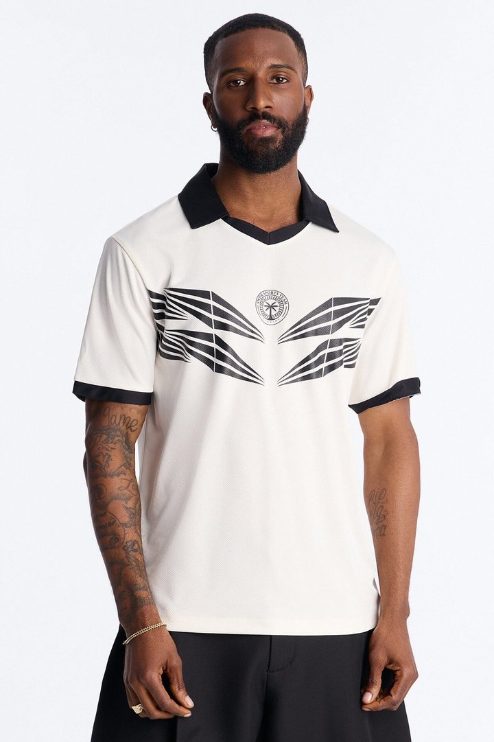 SWDR Johnny Collar Polo - Off White