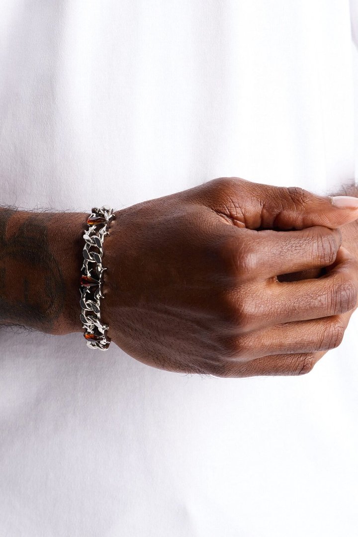 Heatwave Chain Bracelet - Silver