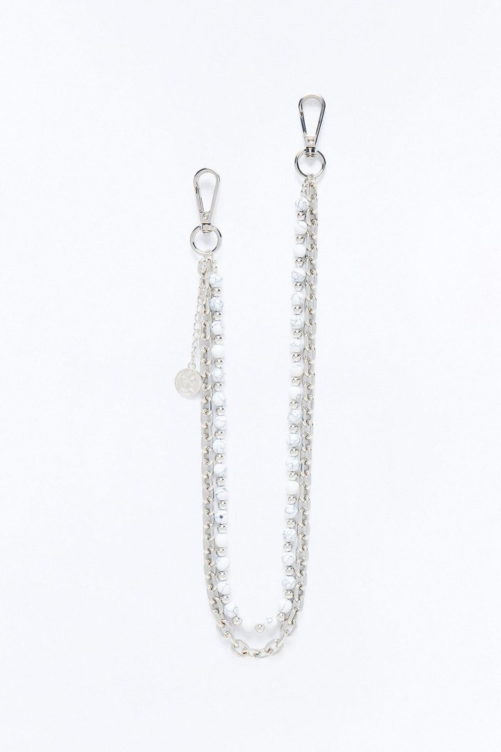 Monarch Relic Layered Pant Chain - Silver
