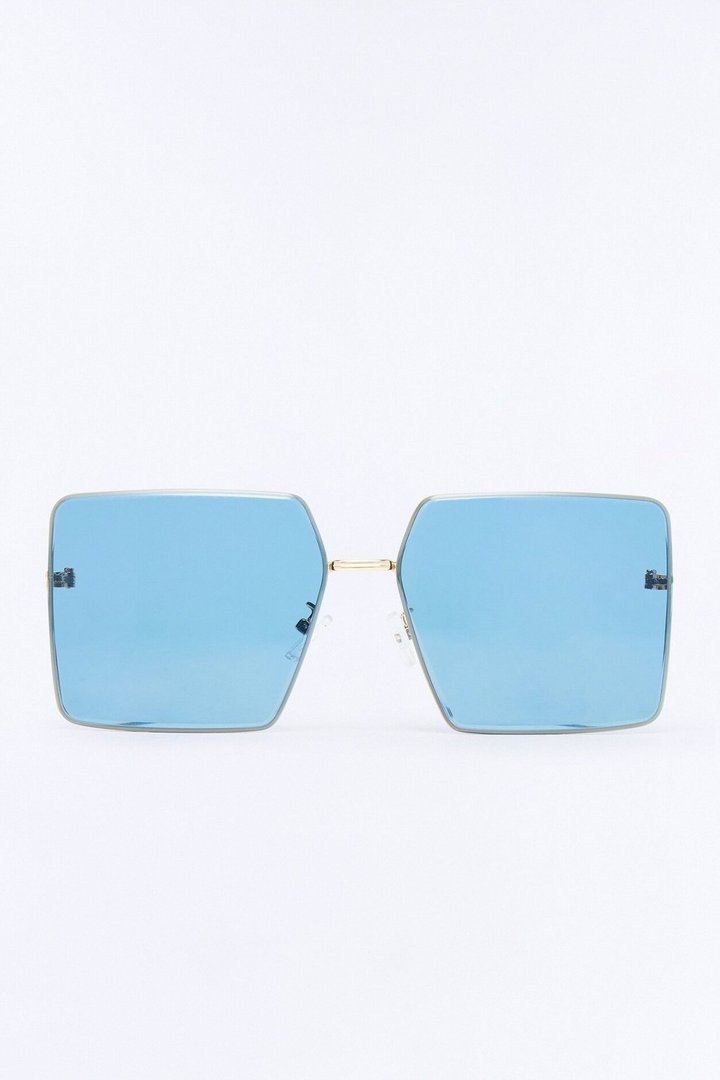 Be Extra Sunglasses - Gold/Blue