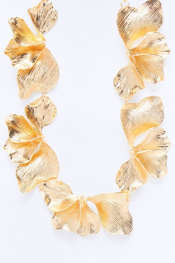 Petals For You Necklace - Gold
