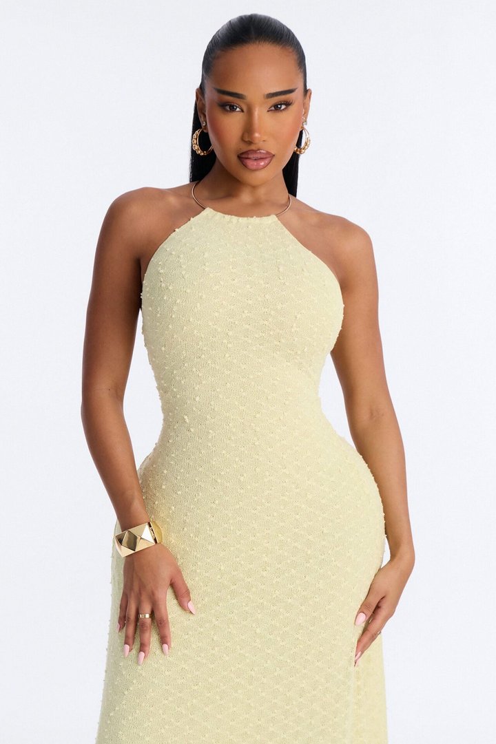 Caribbean Shores Maxi Dress - Yellow