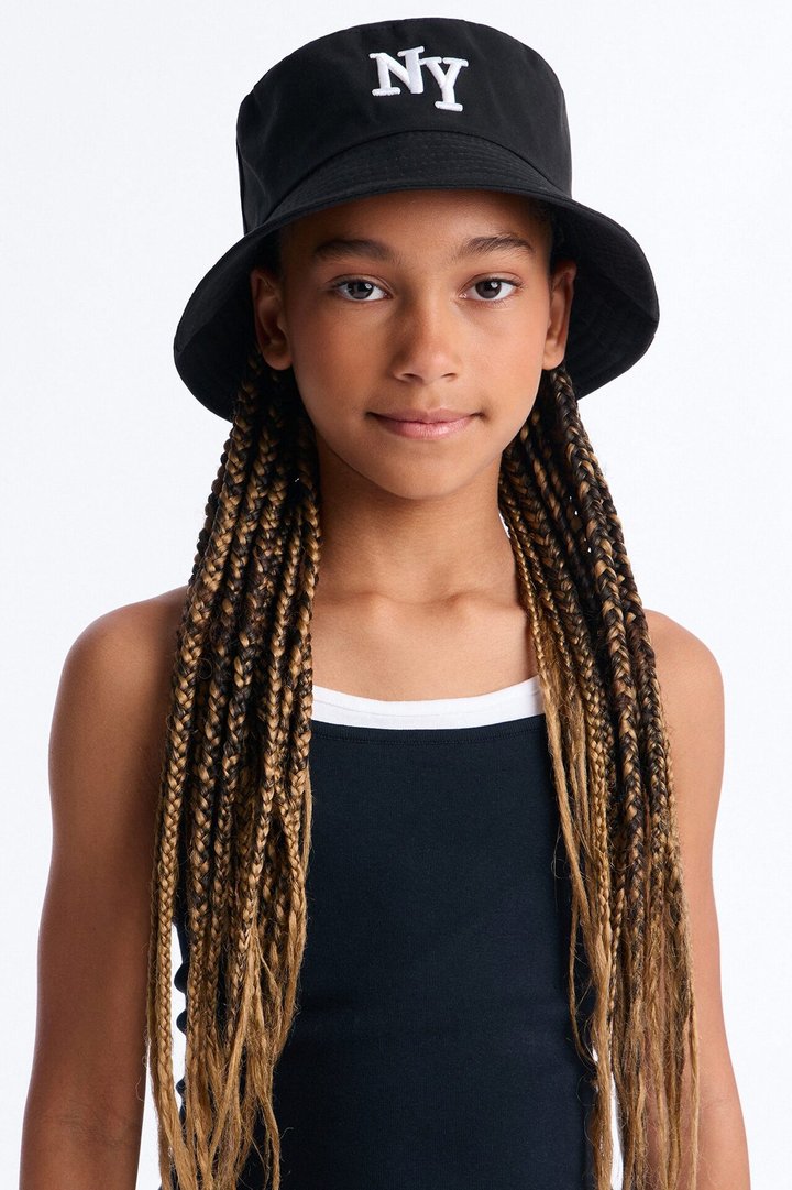 Mini NY's Best Bucket Hat - Black