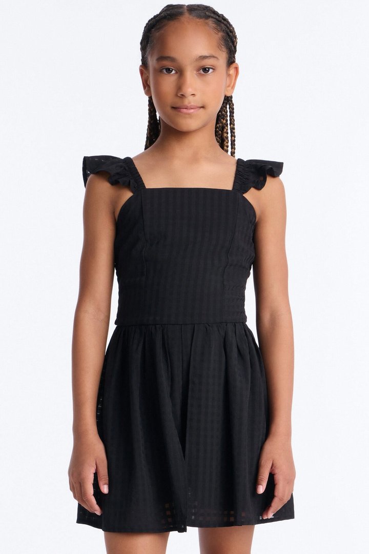 Mini Keep On Dancing Dress - Black