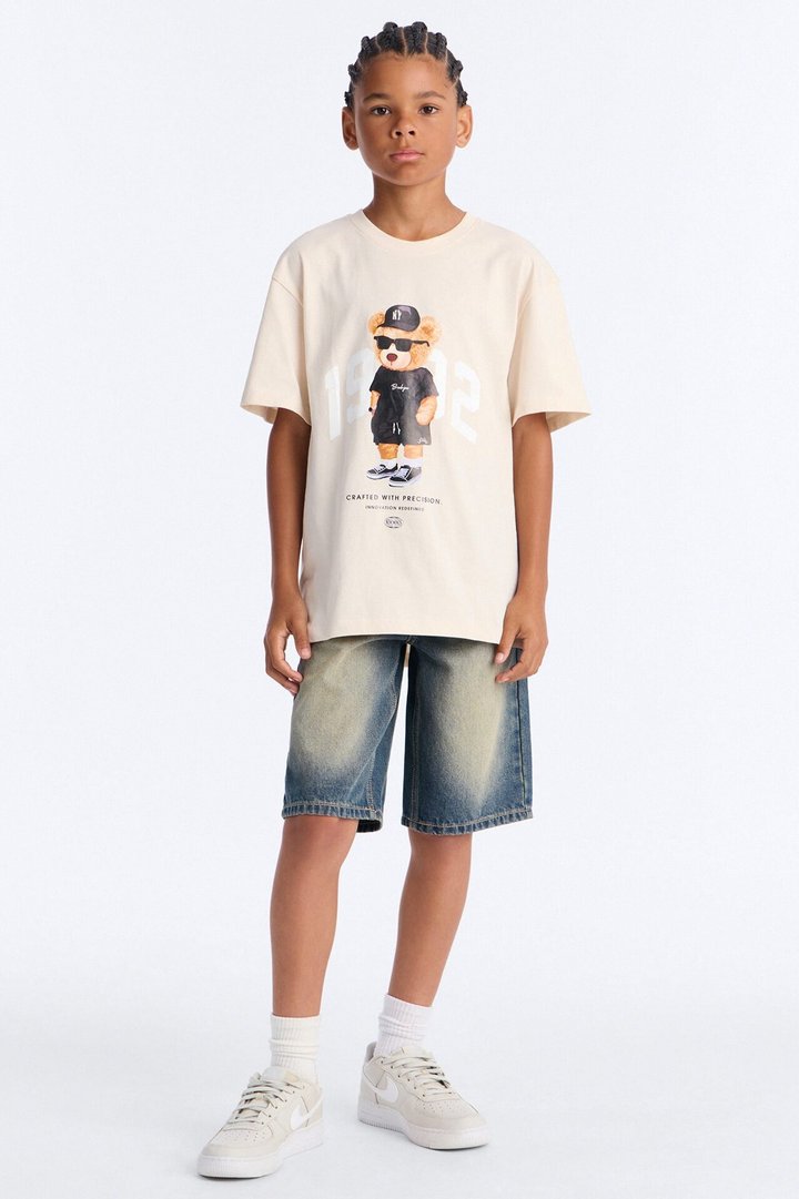 Mini Stay True 1992 Short Sleeve Tee - Sand