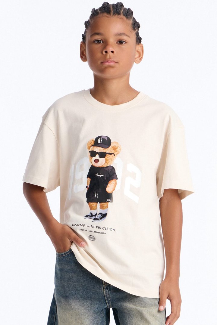 Mini Stay True 1992 Short Sleeve Tee - Sand