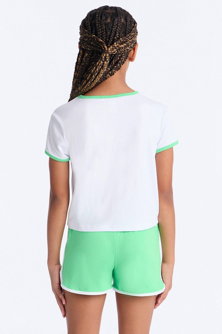 Mini That Los Angeles Life Short Set - Green/combo