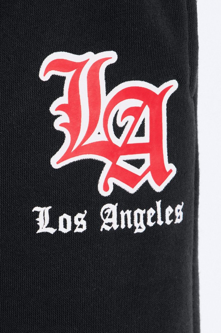 Mini LA Living Fleece Shorts - Black