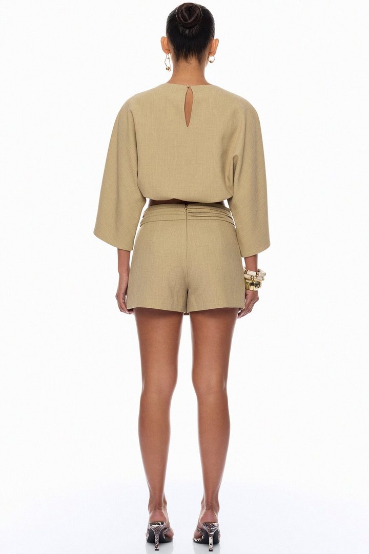 Zelara Skort Set - Khaki