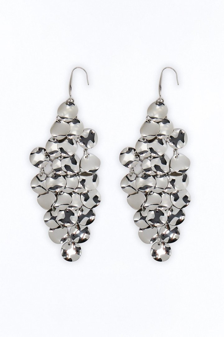 Shake It Drop Earrings - Silver