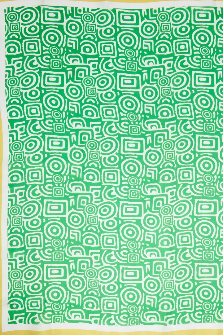 Spring Vibes Head Scarf - Green/combo