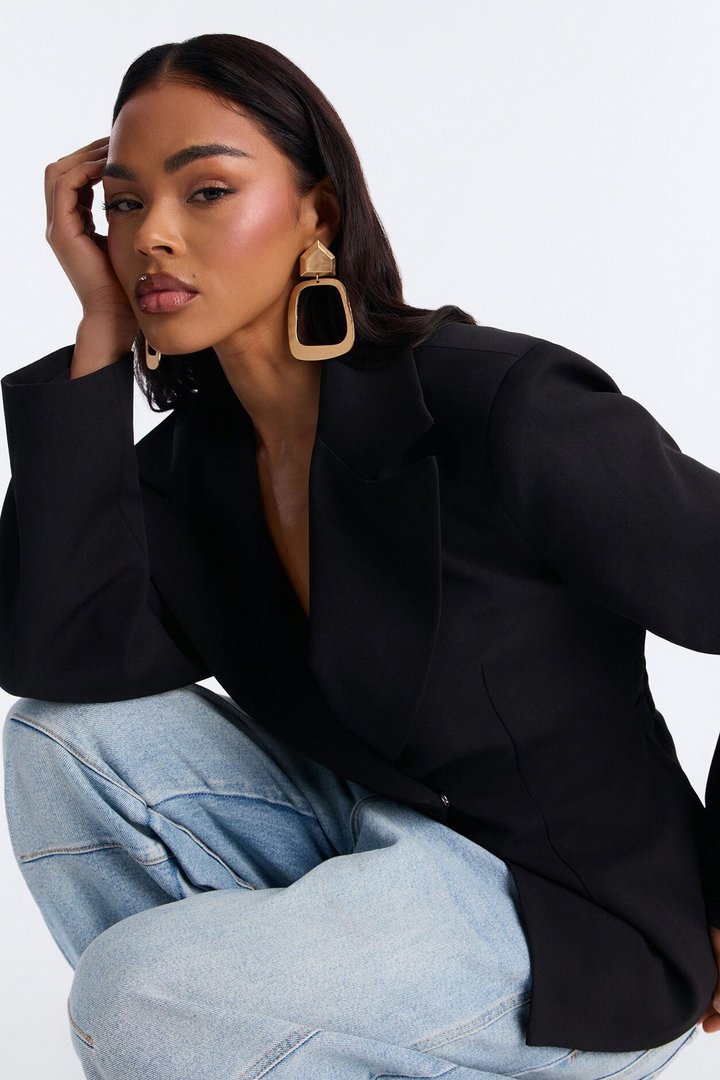 Matte Luxe Drop Earrings - Gold
