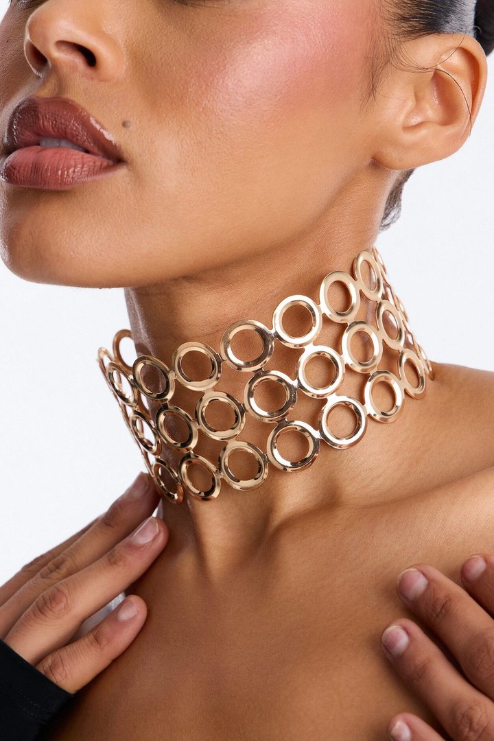 Just Having Fun Choker - Gold