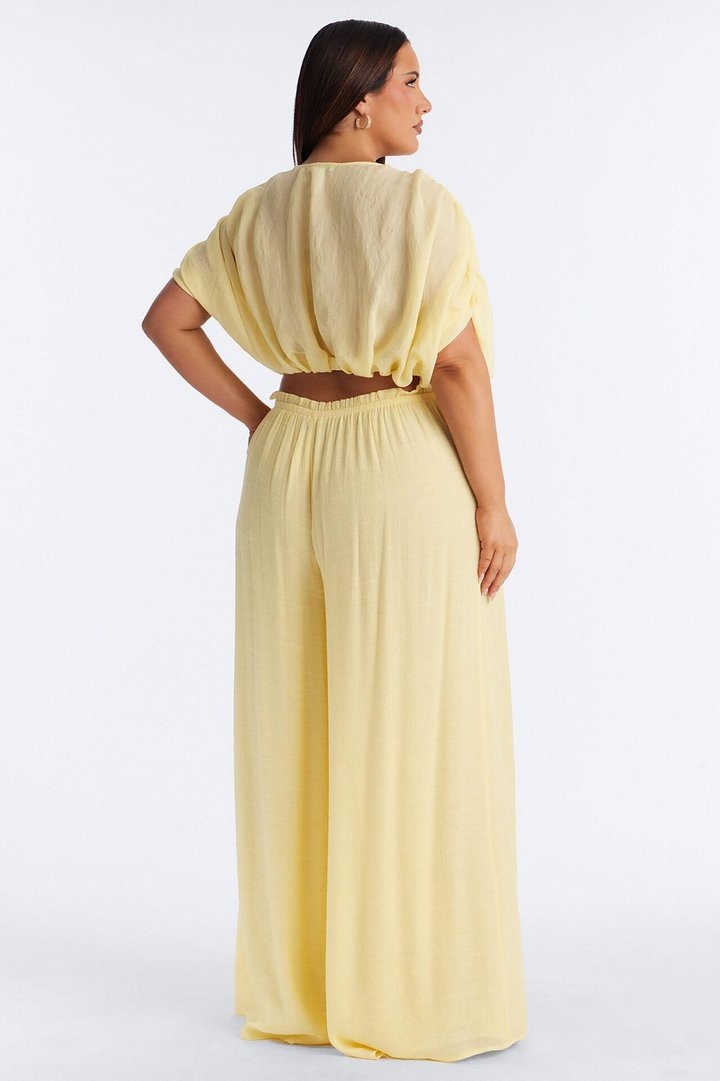 Summer Solstice Pant Set - Yellow