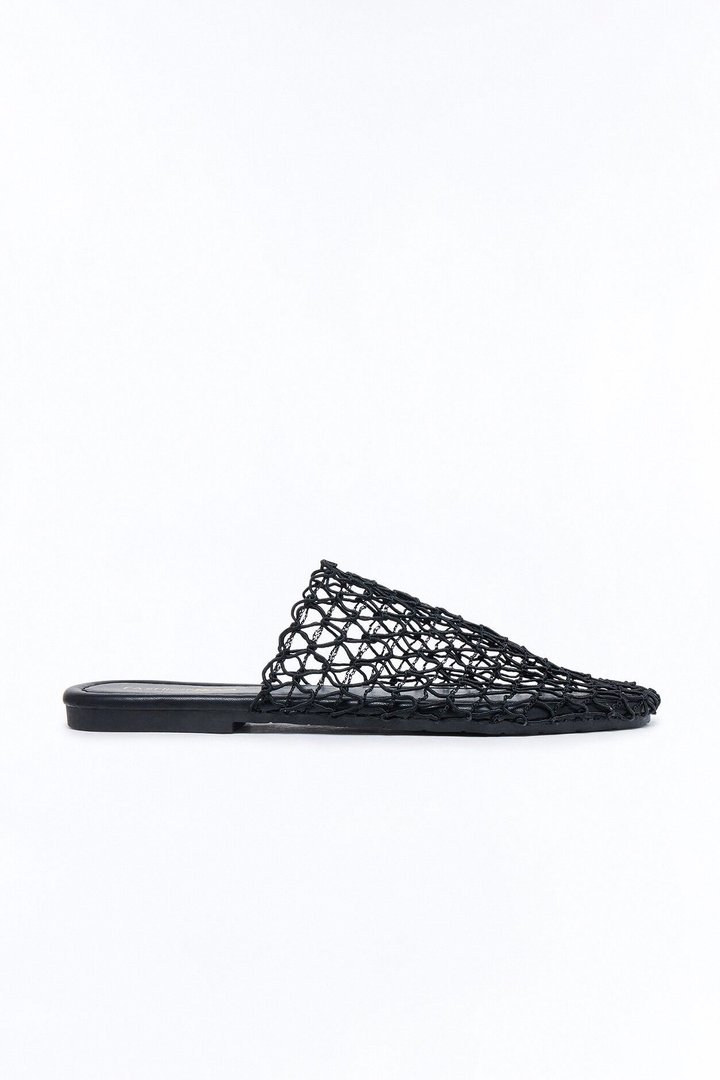 Dewan Slip On Flats - Black