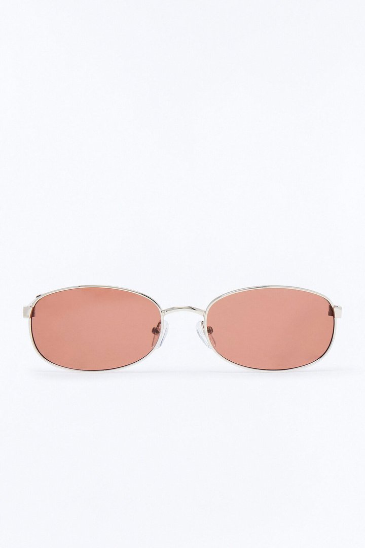 Not Anymore Circular Sunglasses - Silver