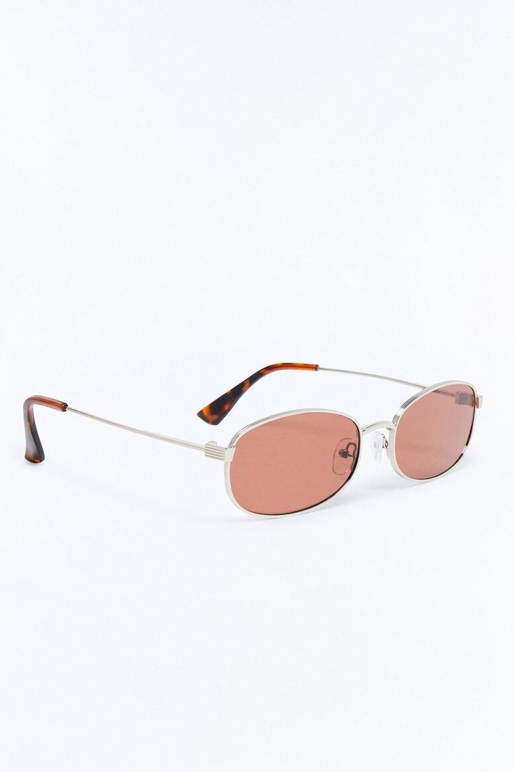 Not Anymore Circular Sunglasses - Silver