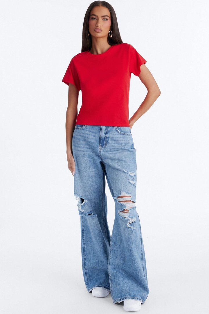 Most Essential Baby Tee - Red