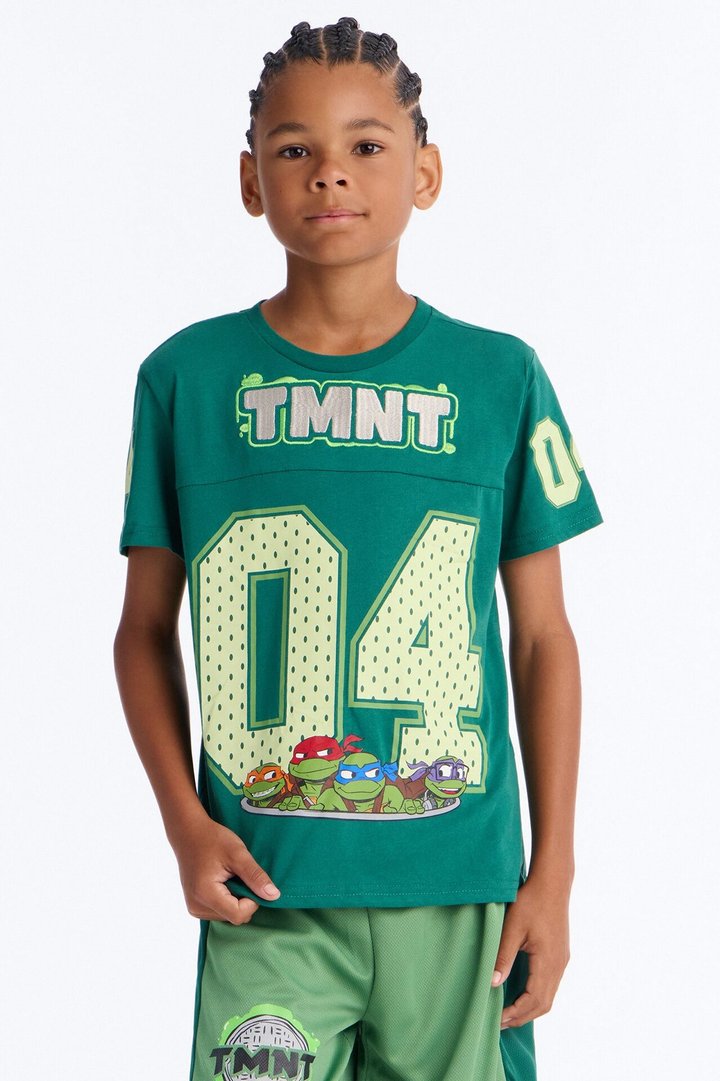 Mini TMNT 04 Jersey And Short Set - Green