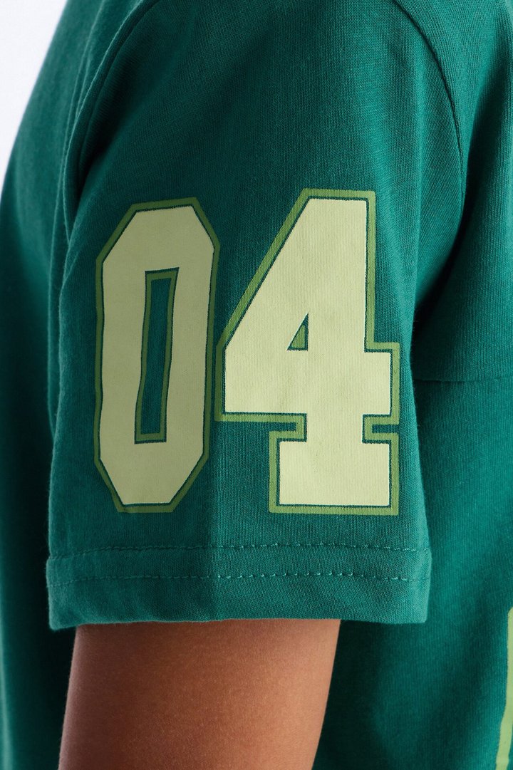 Mini TMNT 04 Jersey And Short Set - Green