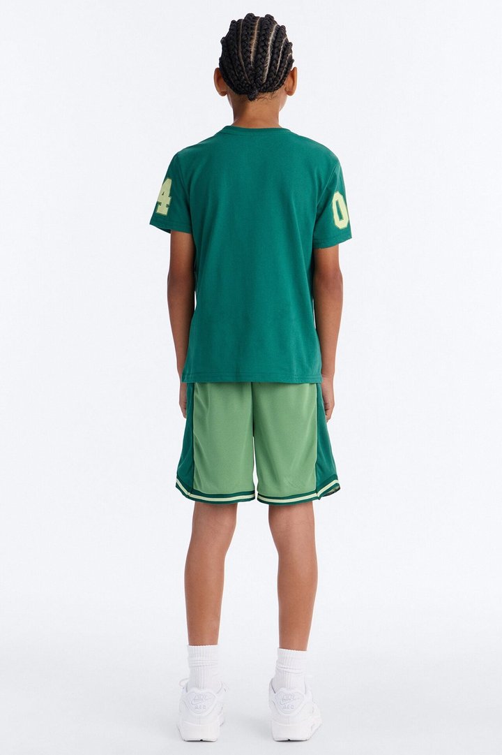 Mini TMNT 04 Jersey And Short Set - Green