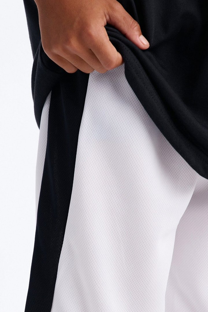 Mini Respect The Grind Short Set - Black/White