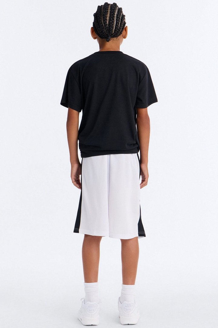 Mini Respect The Grind Short Set - Black/White