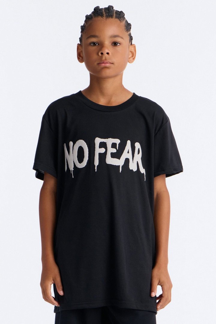Mini No Fear Short Set - Black
