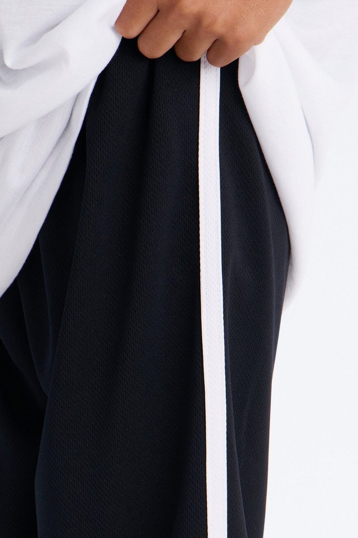 Mini Street Style Short Set - White/Black
