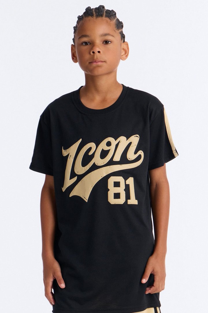 Mini Icon 81 Short Set - Black/combo