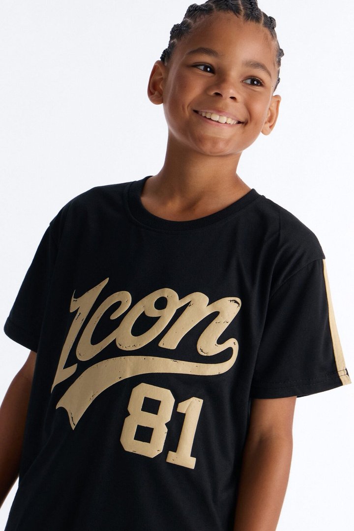 Mini Icon 81 Short Set - Black/combo