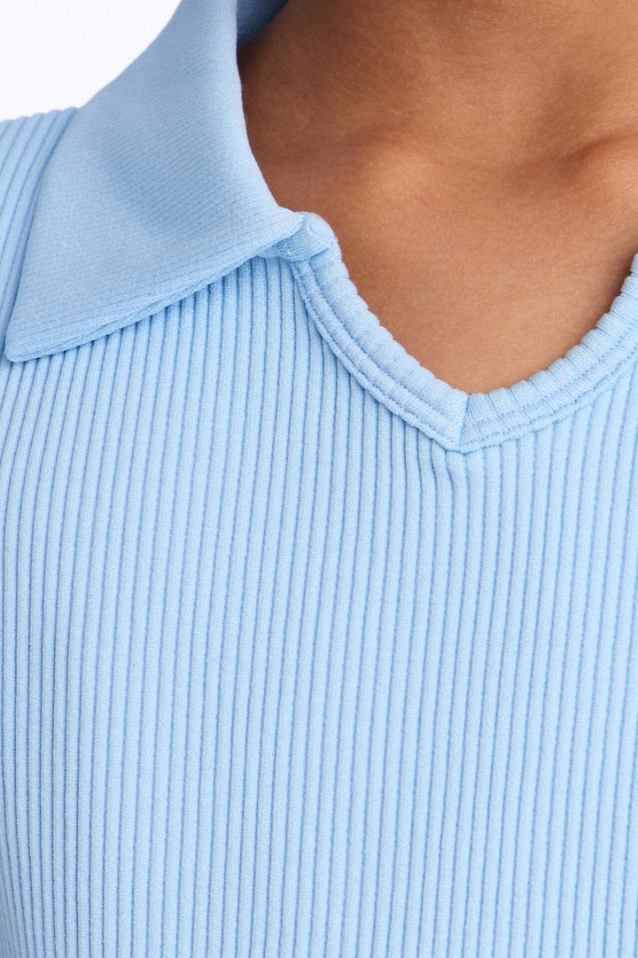 Mini Play That Song Again Bike Short Set - Light Blue