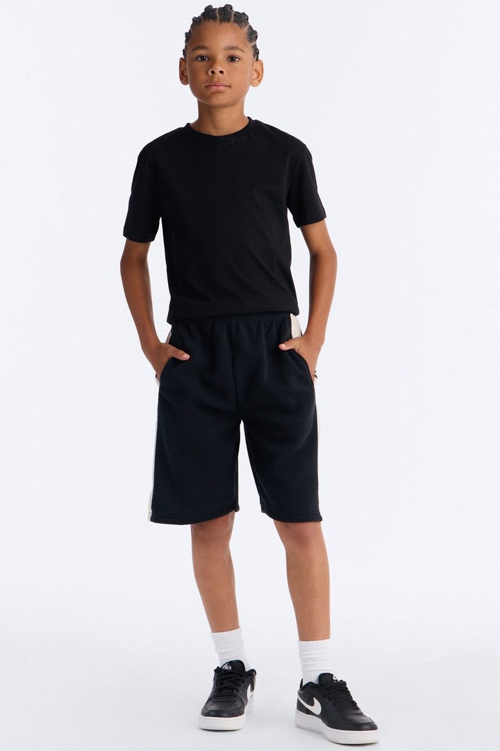 Mini Make Way For the Legend Fleece Shorts - Black/combo