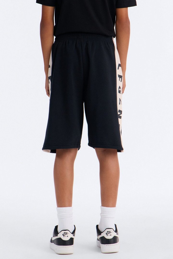 Mini Make Way For the Legend Fleece Shorts - Black/combo