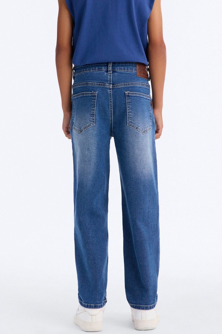 Mini Something To Say Jeans - Medium Blue Wash