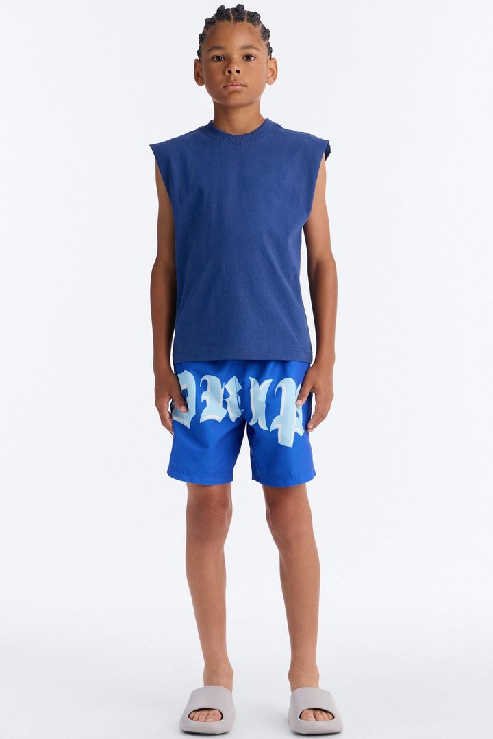 Mini All The Drip Swim Classic Trunk - Blue