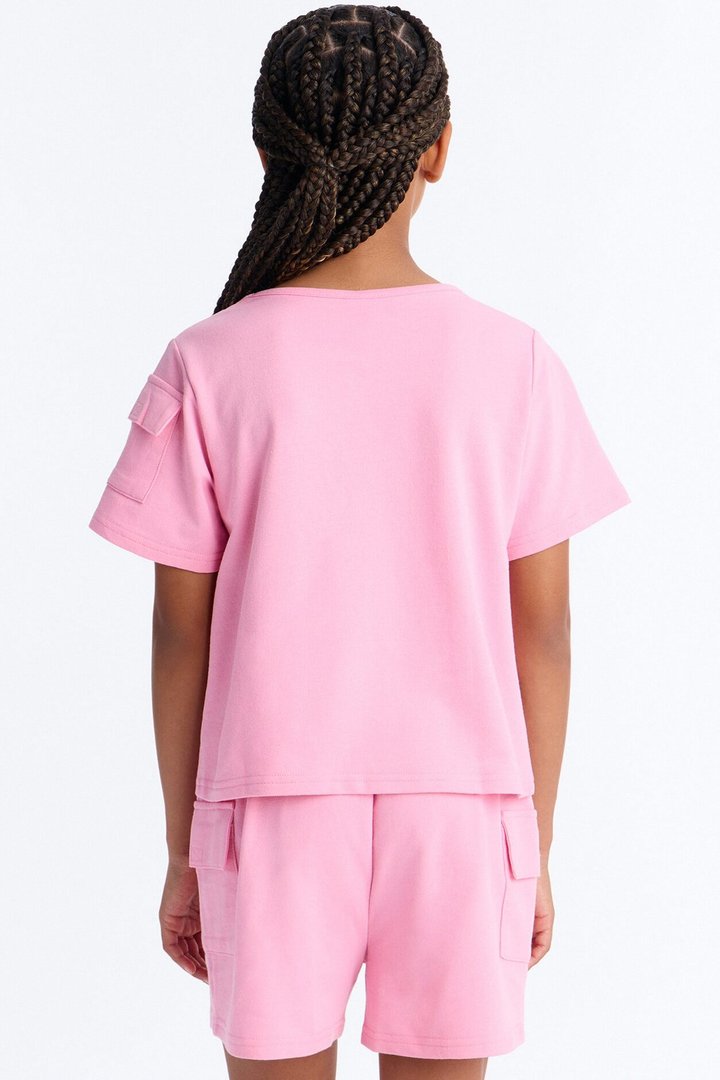 Mini Embrace Your Mistakes Short Set - Pink