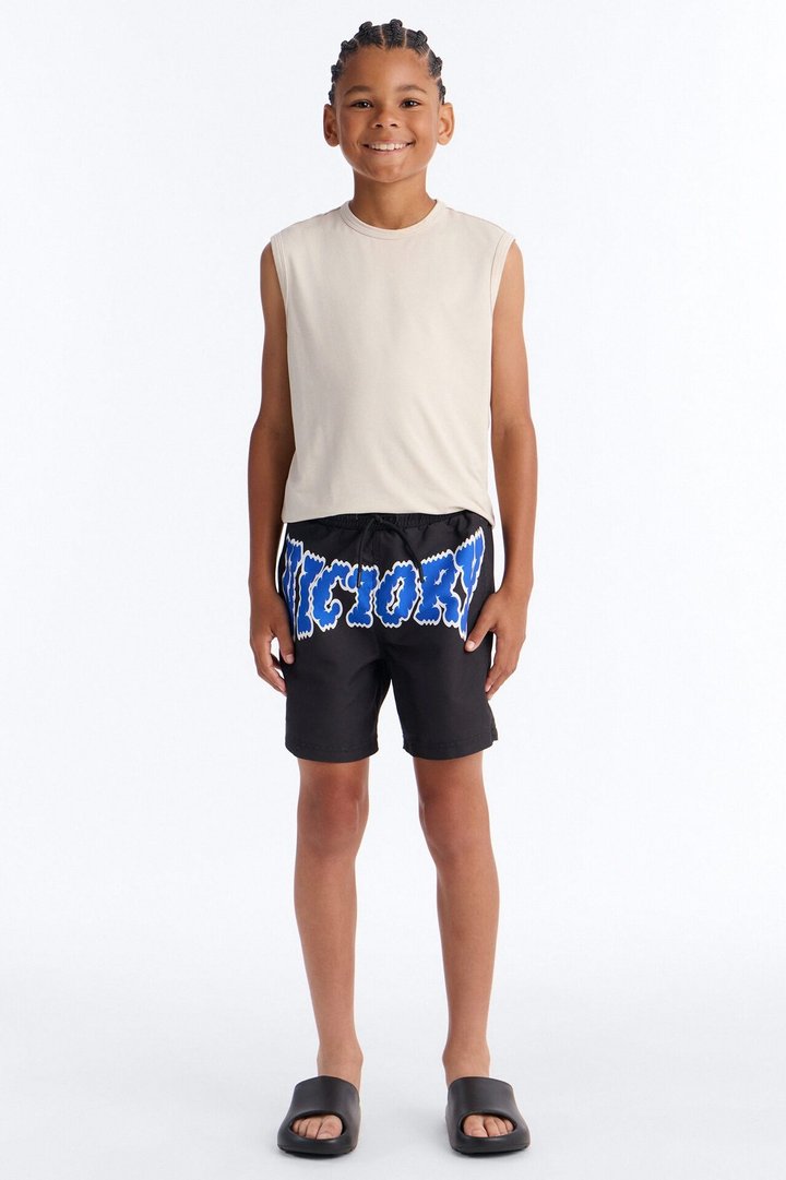 Mini Victory Swim Classic Trunk - Black/Blue