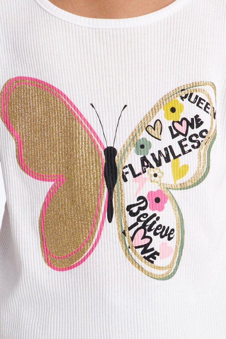 Mini Flawlessly Fly Short Set - White/combo