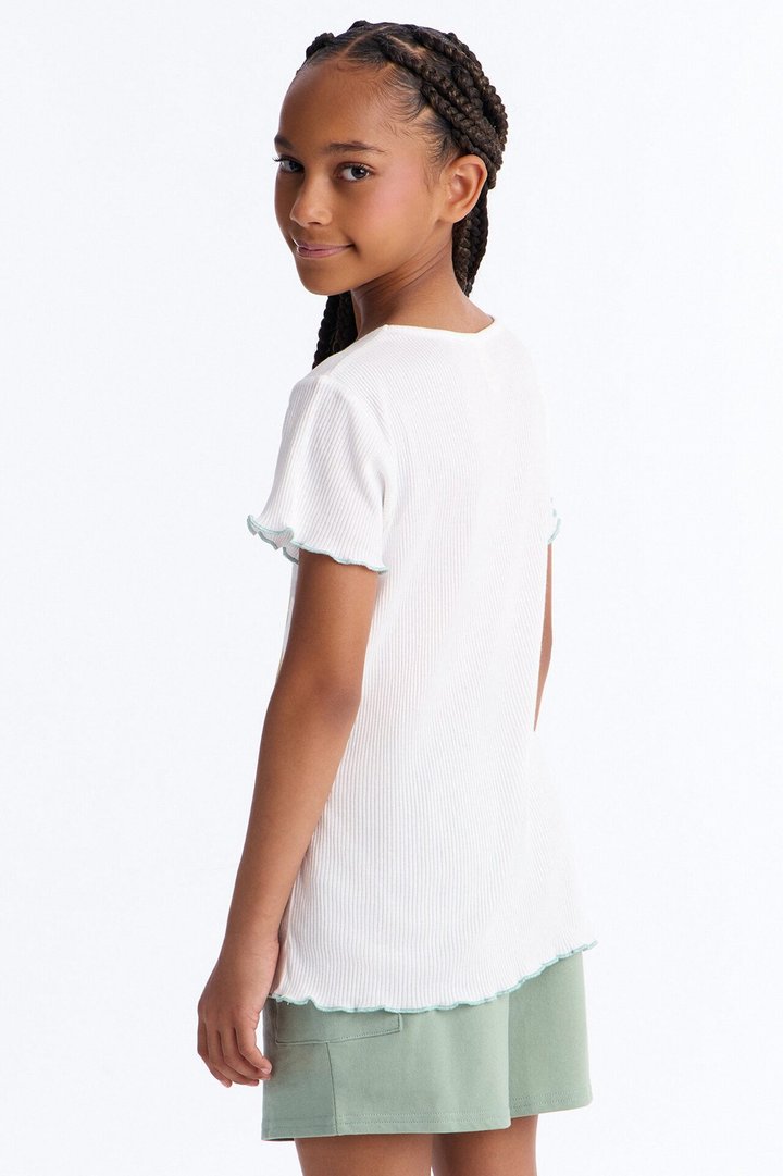 Mini Flawlessly Fly Short Set - White/combo
