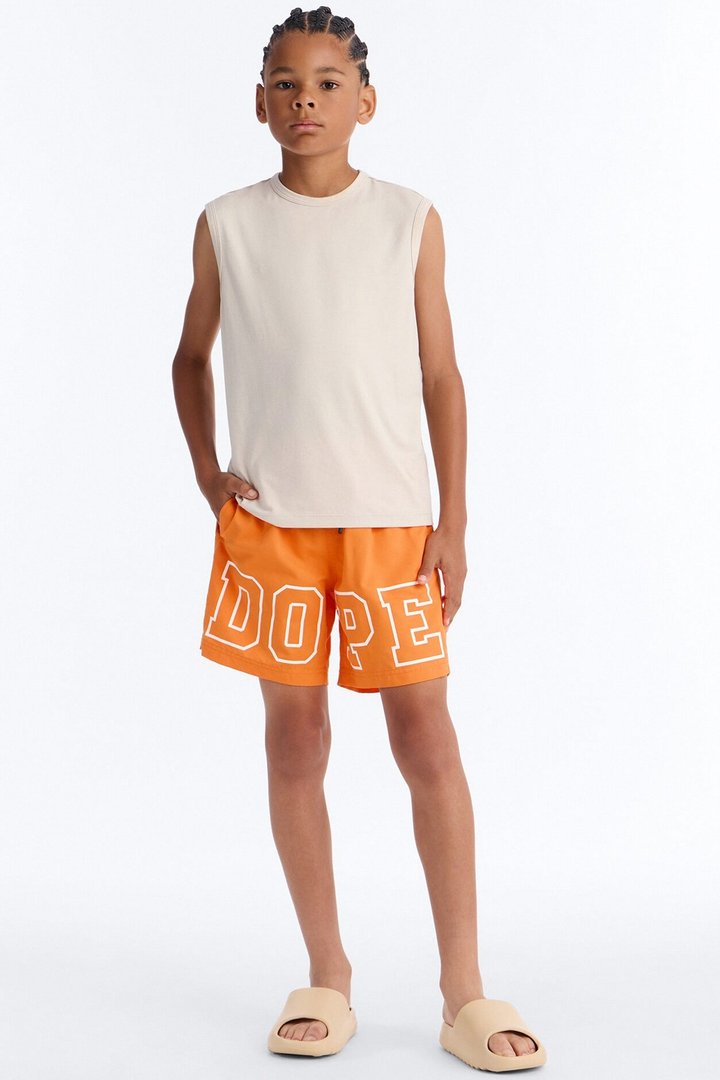 Mini It's Dope Classic Swim Trunk - Orange