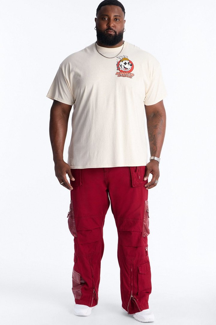 Always Up Short Sleeve Tee - Natural