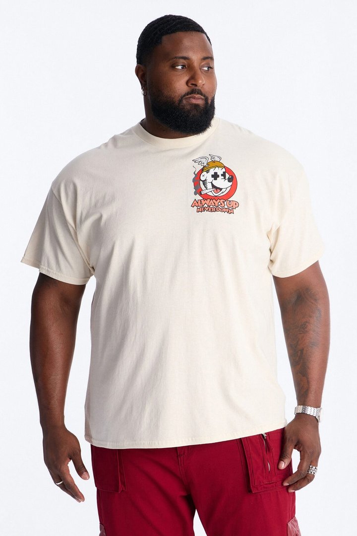 Always Up Short Sleeve Tee - Natural